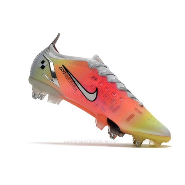 Nike Mercurial Vapor Elite SG Pro Blanco Rojo Plata